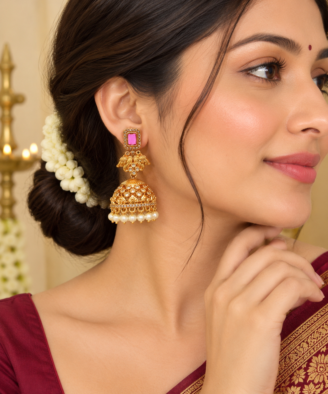 South Indian Jhumki