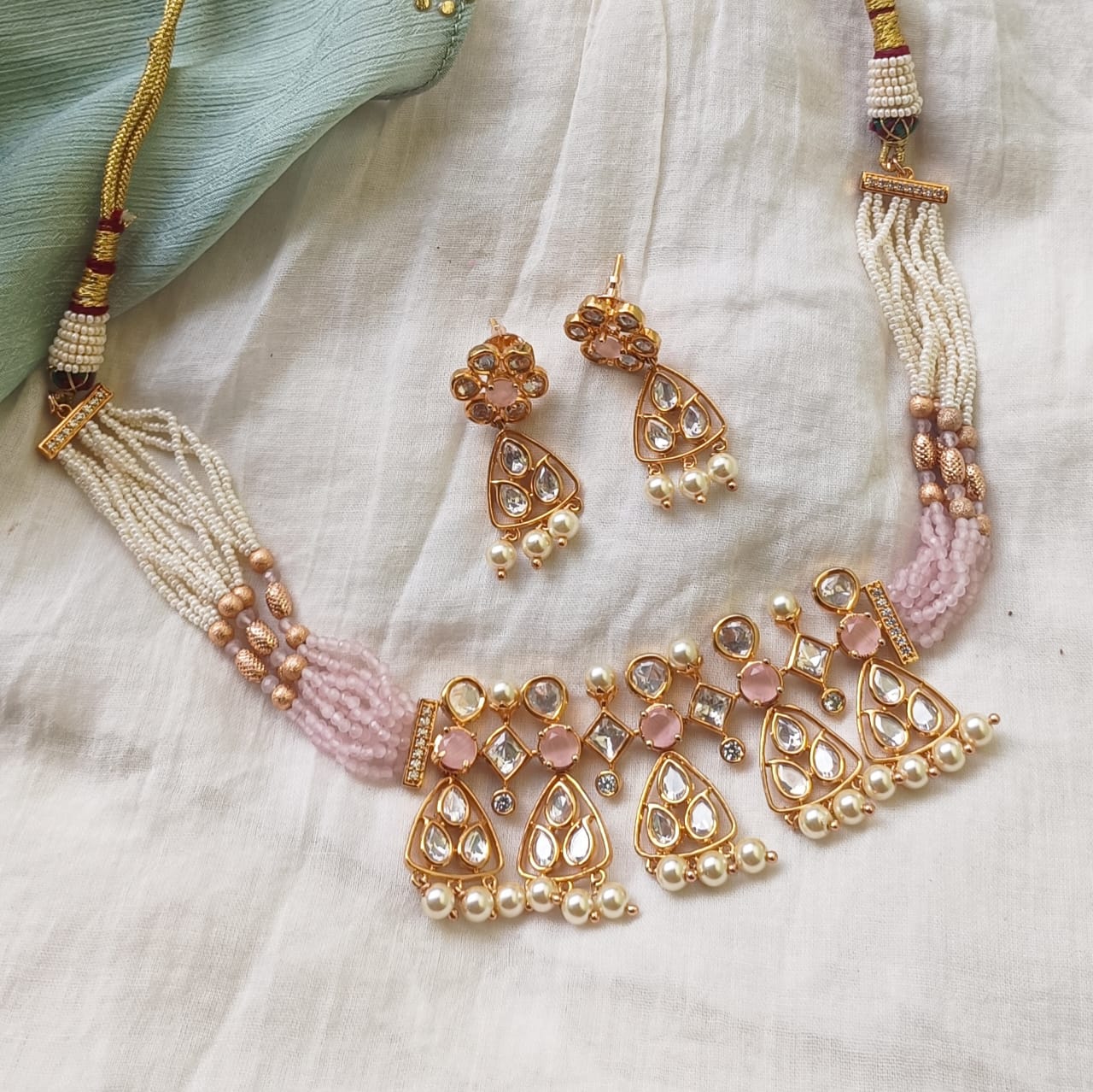 SUKHI CZ JEWELLERY SET