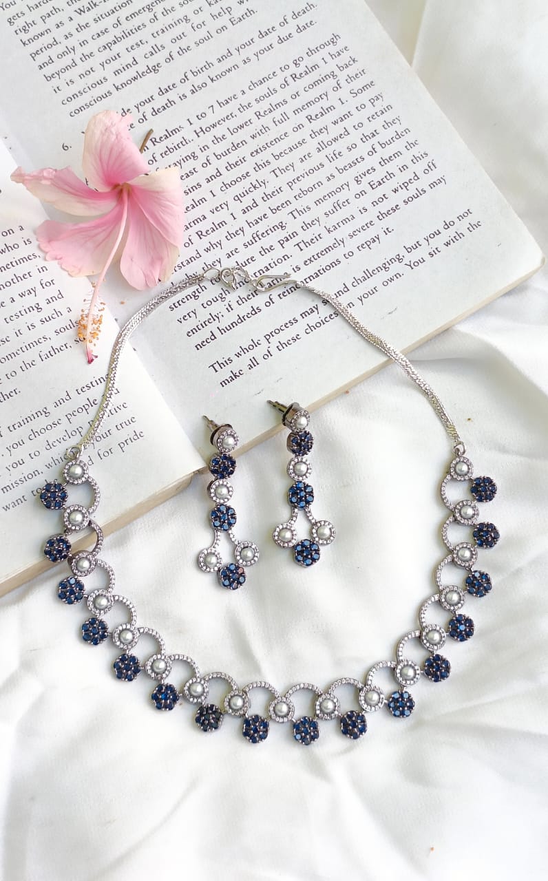 MANJIRI American Diamond Set