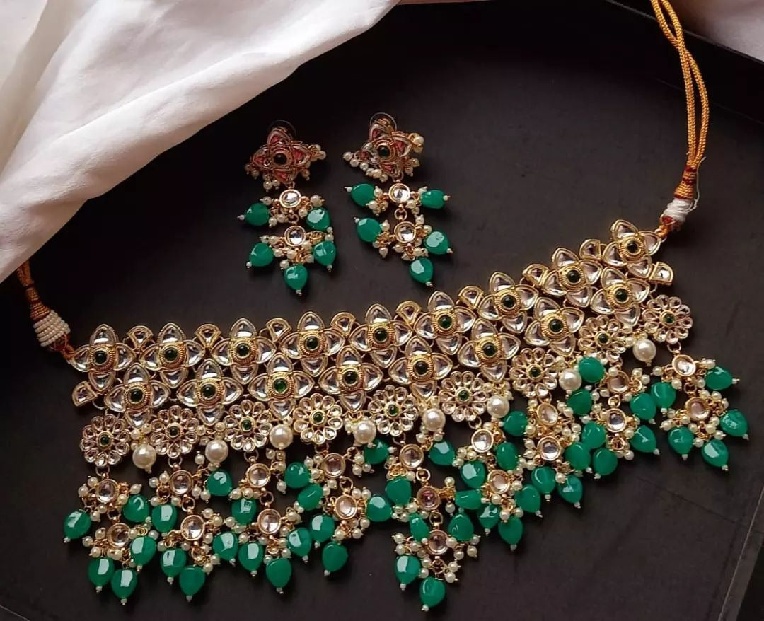 EMERALD REEMA JEWELLERY SET