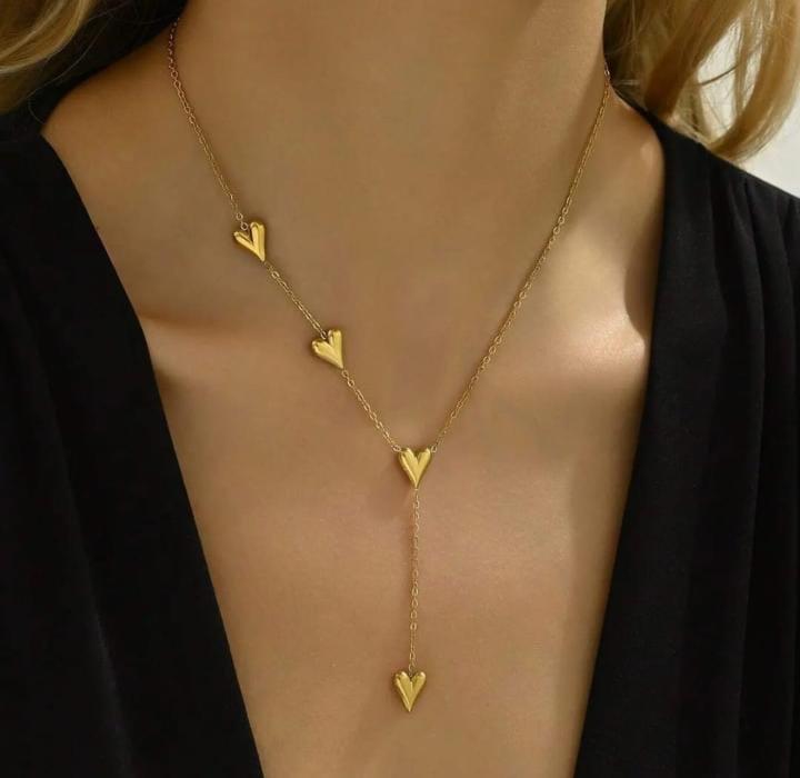 ANTI TARNISH HEART PENDANT NECKLACE