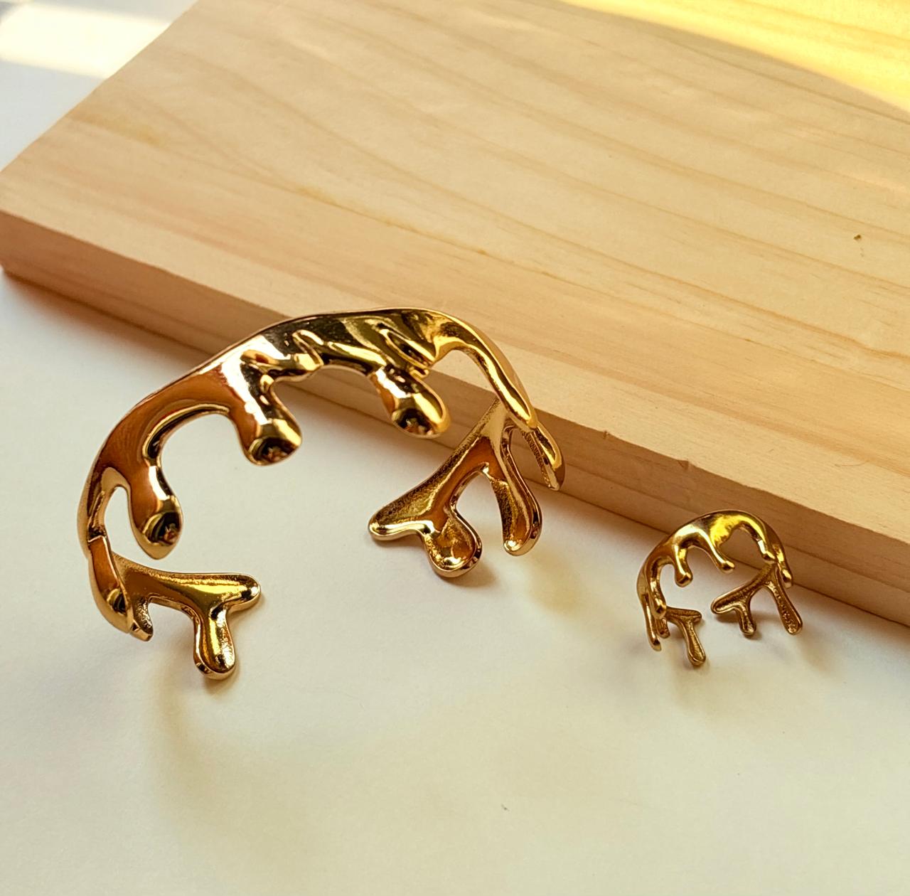 ANTI TARNISH KADA WITH RING