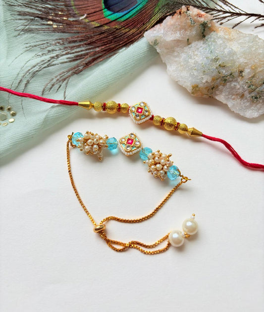 PREMIUM COUPLE RAKHI SET