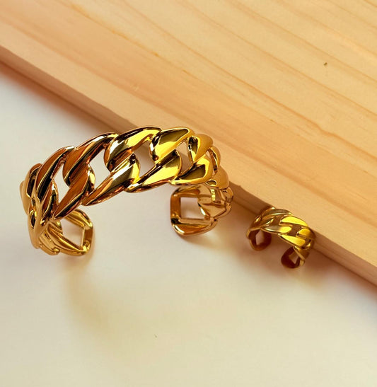 ANTI TARNISH KADA WITH RING