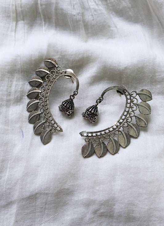 ANTIQUE MAHIMA OXIDISED EARRINGS