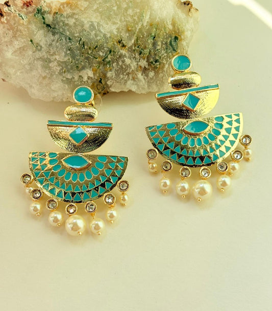 SADHANA MEENAKARI EARRINGS