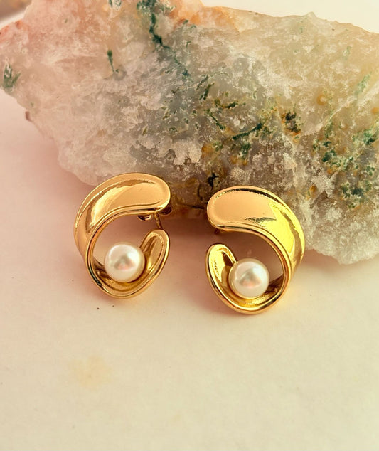 JANE GOLD PLATED EARRINGS