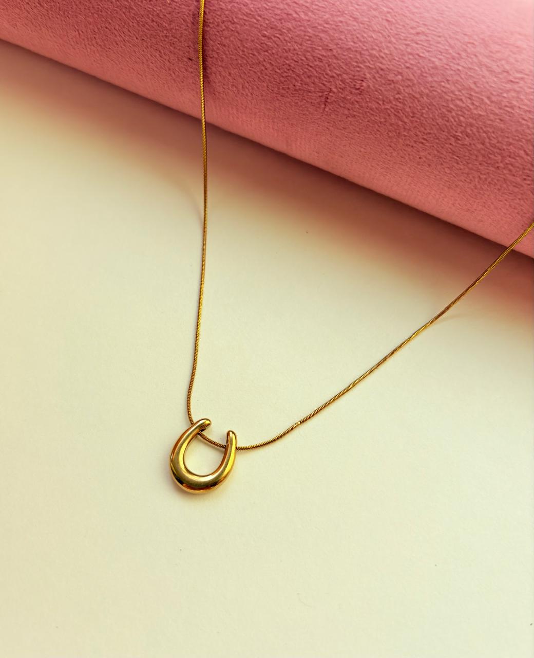 ANTI TARNISH GOLDEN NECKLACE