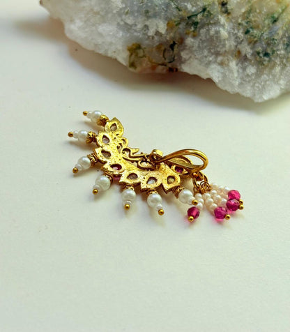 ROYAL PEACOCK NOSEPIN