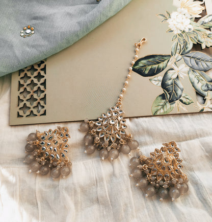 TIYARA KUNDAN TIKKA SET