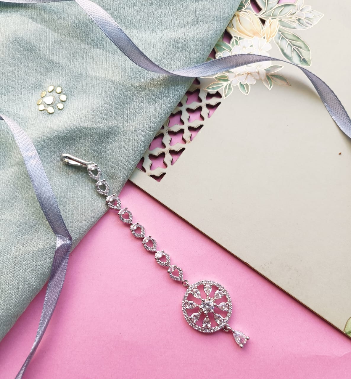 RAHI AMERICAN DIAMOND MANGTIKA