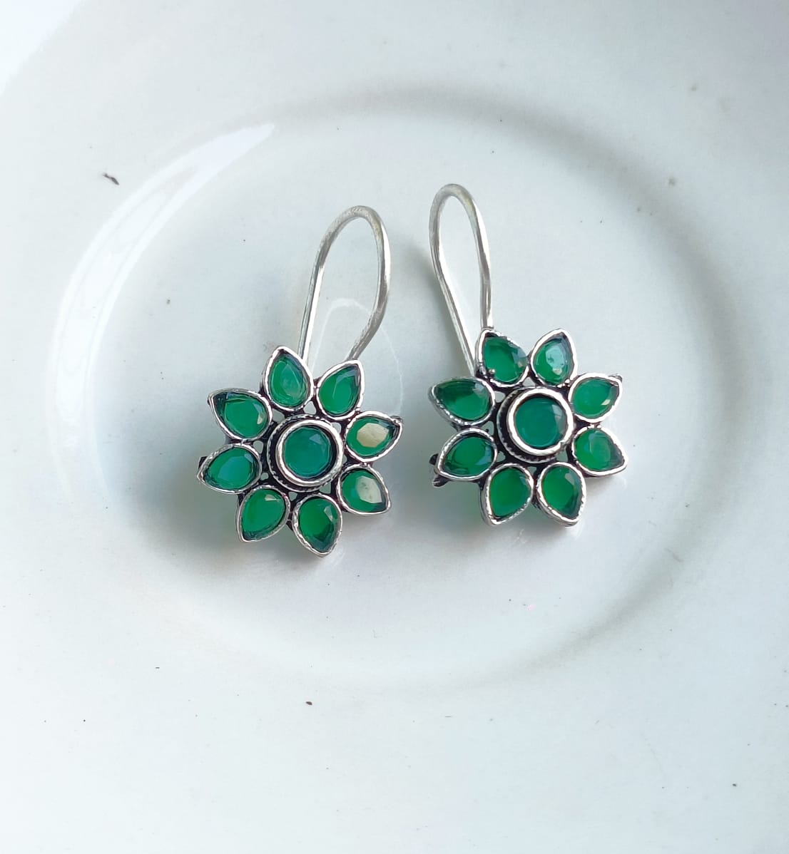 TRISHNA OXIDISED EARRINGS