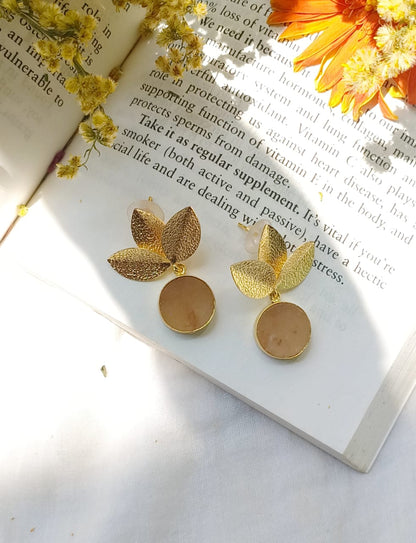 MOH DRUZY STONE EARRINGS