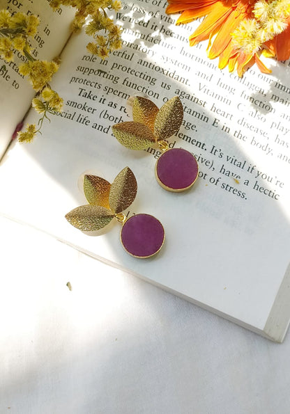 MOH DRUZY STONE EARRINGS