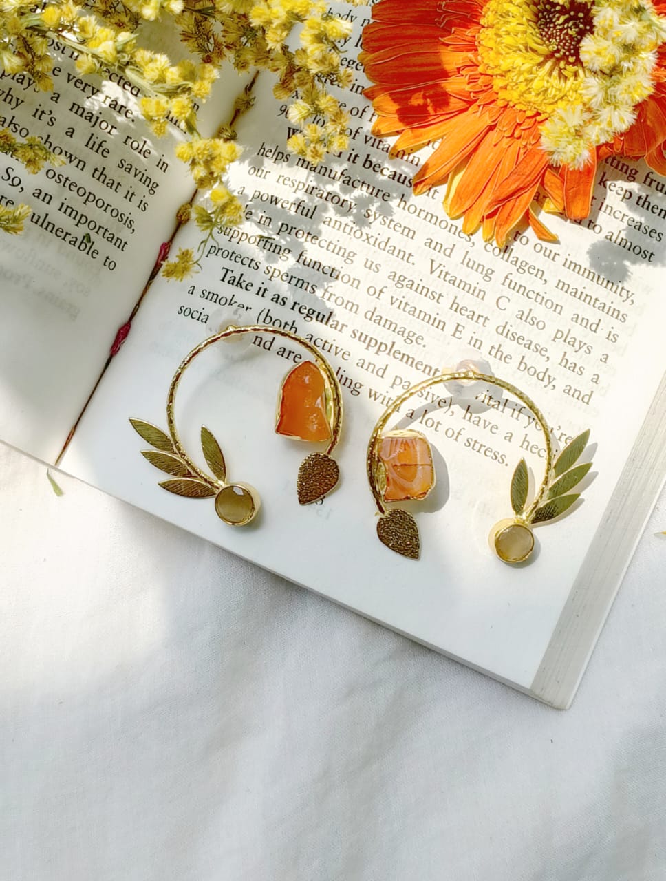 SAMITA DRUZY EARRINGS