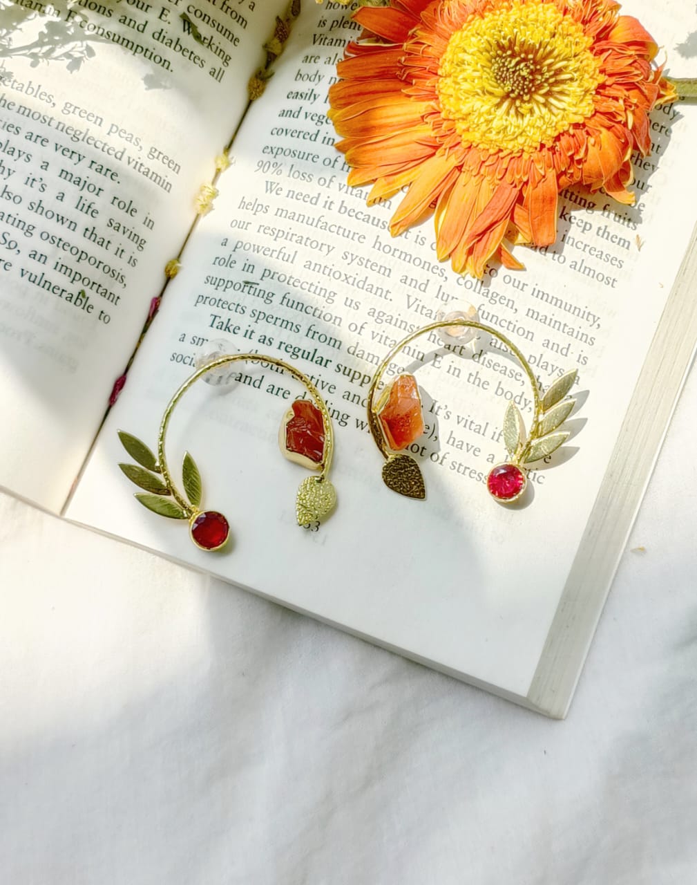 SAMITA DRUZY EARRINGS