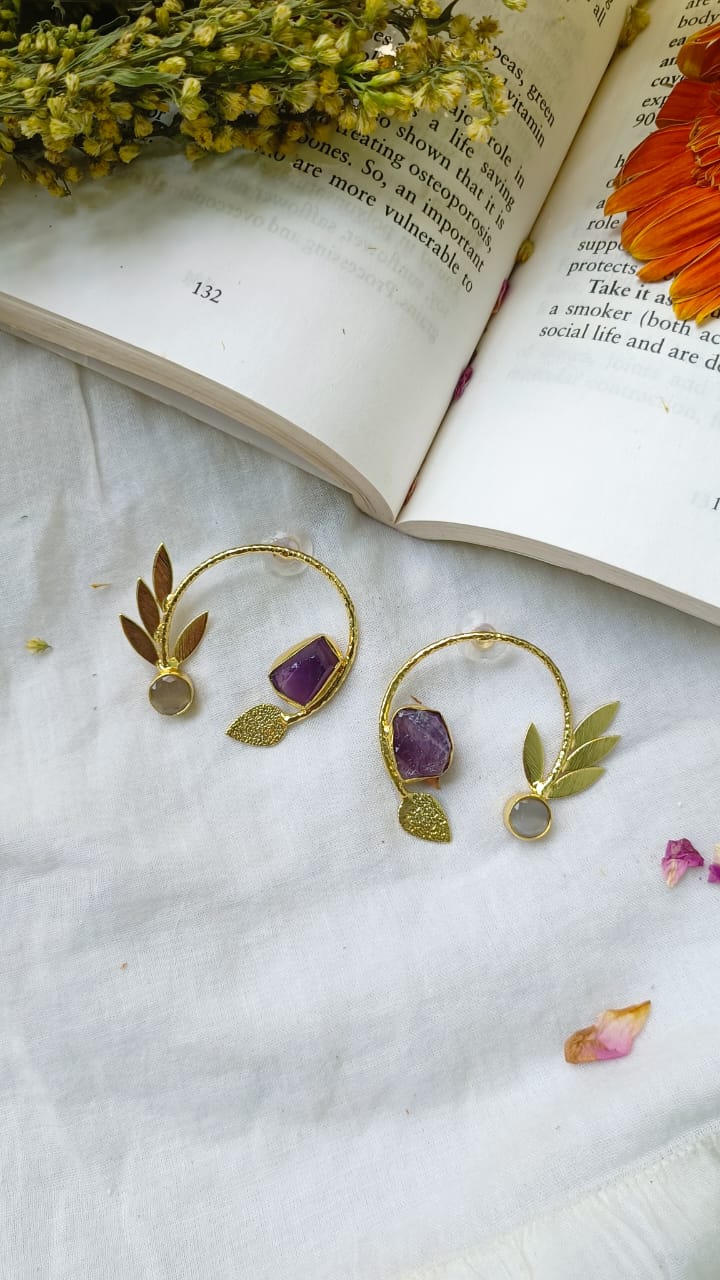 SAMITA DRUZY EARRINGS