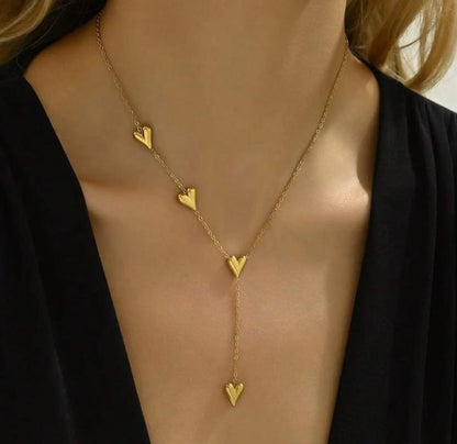 ANTI TARNISH HEART PENDANT NECKLACE