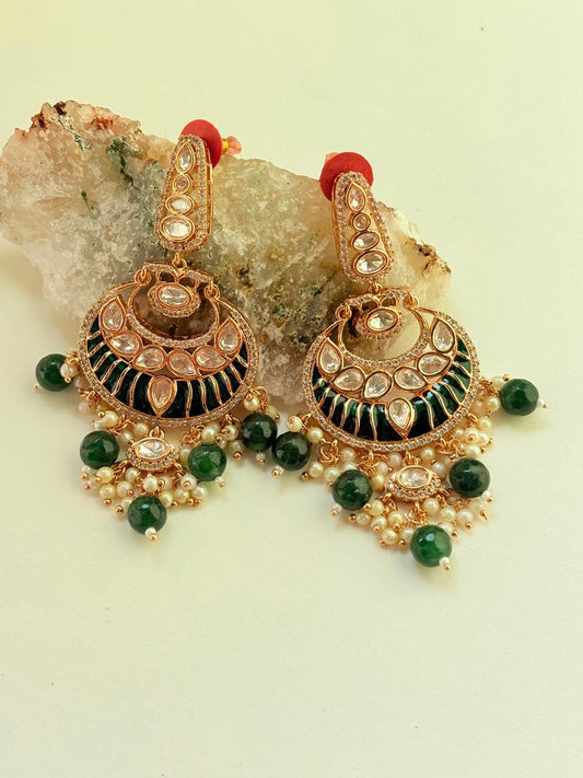 MOISSANITE STONE LONG DANGALRES