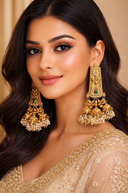 KASHMIRI JHUMKA EARRINGS