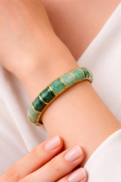 ELEGANT LUXE MEENAKARI BANGLE BRACELET