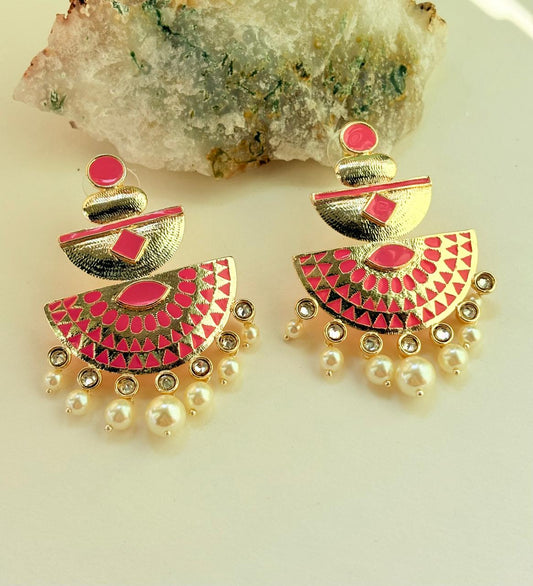 SADHANA MEENAKARI EARRINGS