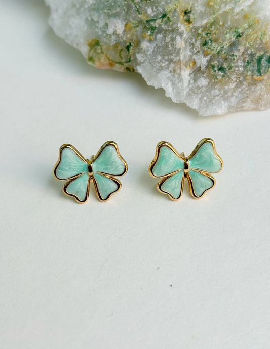 BOW STUD EARRINGS