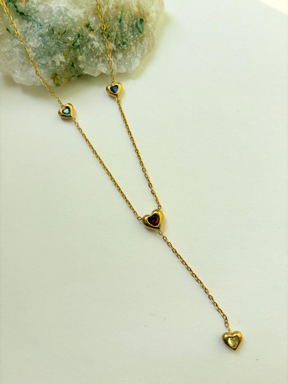 ANTI TARNISH HEART PENDANT NECKLACE