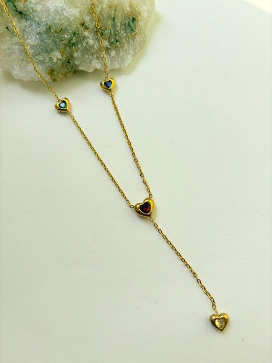 ANTI TARNISH HEART PENDANT NECKLACE